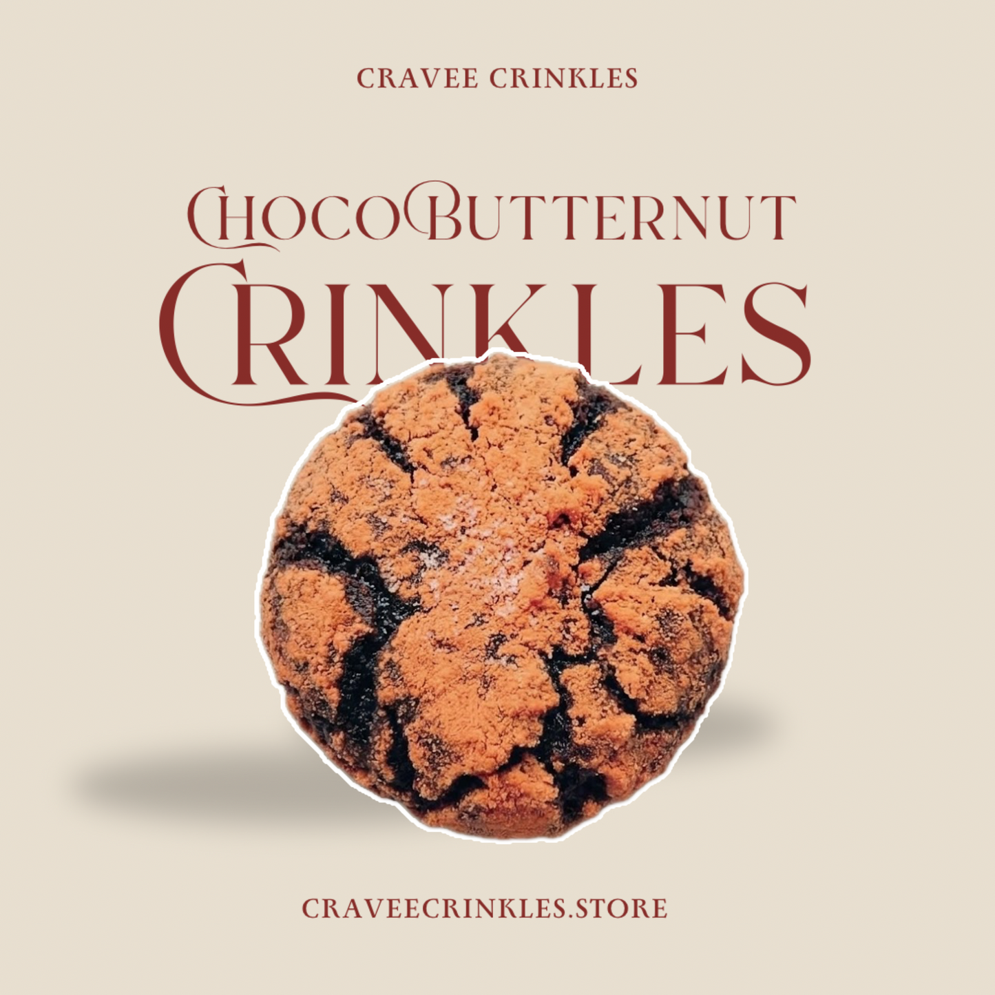 Choco Butternut Crinkle (8pieces)